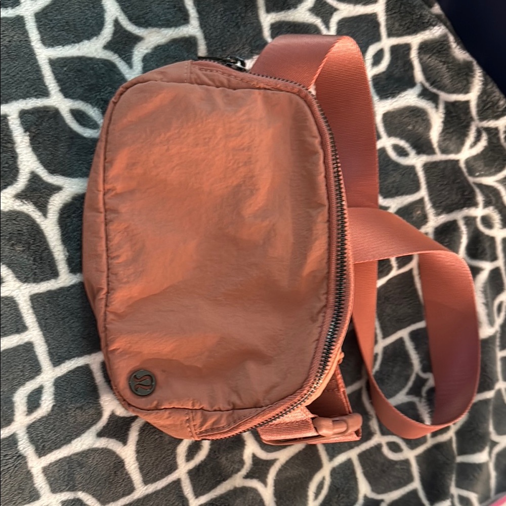 Lululemon Athletica Orange Crossbody Bag